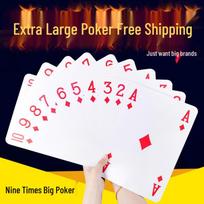 Extra Large Playing Cards: 9x the Size!