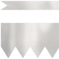 žolės kraštai 10 vnt. 100x0.5x15 cm nerūdijančio plieno