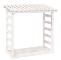 Stovas malkoms, 108x64,5x110 cm, baltas