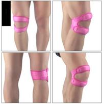 1 PCS izable Fit Athletic Knee Pad Patella Band Elastic Bandage Band Football Basketball Athletic Knee Pad Fitness Sport Knee Brace 1PC Pink