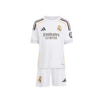 Adidas Real Madrid SS25 Mini aprangos komplektas Aeroready serijos Namų vaikiškas komplektas JN8870 104
