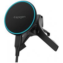 Spigen Car phone holder for air vent grille, Essential Qi2 15W MagSafe induction black
