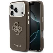 GUESS case for IPHONE 17 Pro Max GUHCP17X5PS4RGGW (PU FW Resin Logo) in brown