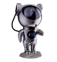 Hawk HW-STAR02 Astronaut Star Projector with Clock, Chrome Edition