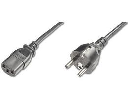 PremiumCord KPSP2R power cable, Black, 2 m, CEE7/7 to C13 coupler