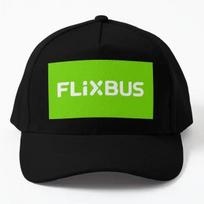 Flixbus Beisbolo Kepuraitė Kepurė Sportinė Czapka Unisex Vasarinė Žuvis Atsitiktinė Casquette Vienspalvė Hip Hop Berniukai Moterys Juoda Spausdinta Black