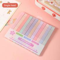 12 Colors Double/Single Headed Highlighter Pens Stationary Supplies Pastel Highlighters Fluorescent Color Marker Writing Pens