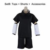 2025 Naujas JP Anime Uchiha Sasuke Kartos Cosplay Kostiumas Pilnas Rinkinys Juodas Vienodas Helovino Karnavalo Šventės Kostiumai Perukas S&Other