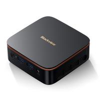 Blackview Mini PC 16GB DDR4 RAM 512GB SSD Saugykla 4K HDMI Išvestis MP20 3300U AMD Ryzen 3 Windows 11 Pro 16GB+512GB juoda