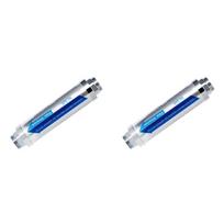2X Whole House Central Water Softener Scale Filter Prevent Scale Built Up On Water Pipes 3/4 Interface