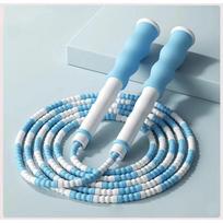 28M Skill Jumping Bamboo Jump Rope PVC Beginners Adult Children Soft Beaded No Tangle Segmented Fitness Jump Rope
