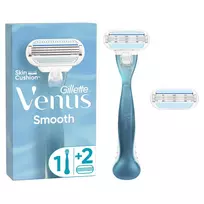 Skustuvas Gillette Venus Smooth Skin Cushion su 2 kasetėmis