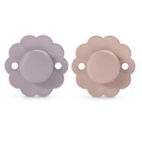 SUAVINEX FIZIOLOGINIS ČIULPTUKAS SX PRO WONDER,  6-18 MĖN., MIST LAVENDER/PALE MAUVE, 2 VNT.