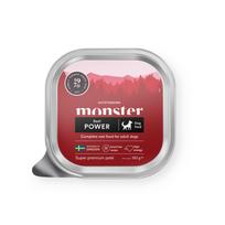 Monster vieno baltymo šlapias maistas šunims su jautiena "Power"