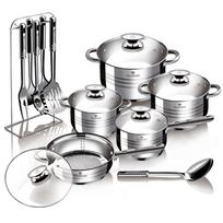 17 dalių virtuvės reikmenų ir puodų rinkinys Blaumann BL-3133 Gourmet Line