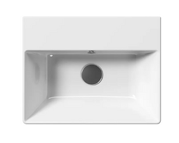 Vonios praustuvas GSI Kube X su EXTRAGLAZE® danga 45x35 cm 9485111+PCS11