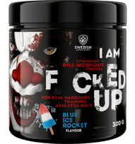 Swedish Supplements I Am F*cked Up, Blue Ice Rocket, 300 g