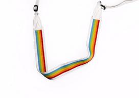 Polaroid - Camera Strap Flat For Polaroid Cameras - Rainbow White