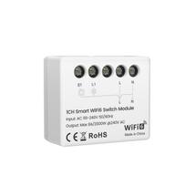Išmani relė Wi-Fi 6, 230Vac, 8A, MINI, su energijos matavimu, TUYA / Smart Life