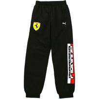 Puma X Ferrari Logotipas Tiesios kojos su rankogaliais Laisvalaikio kelnės Vyriškos apatinės dalys Juodos 596138-02 XS