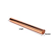 1 vnt.~5 vnt. T2 varinis apvalus strypas Ilgis 250 mm 300 mm Skersmuo 0,8/1/1,2/1,4/1,5/1,6/1,8/2/2,3/2,5/3/4/5~12 mm Kietas gryno vario strypas 0.8x250mm-5pcs