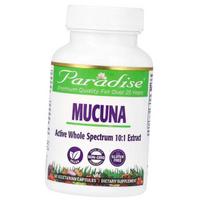 Organic Mucuna Pruriens Seed Extract, Mucuna, Paradise Herbs 60 Vegcaps (71643001) 60vcaps