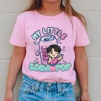 Summer Kpop Demon Hunters Jinu T-shirts Girls Boys Lovely Short Sleeve Casual Tops My Little Soda Pop Tshirt Children's Clothing 100