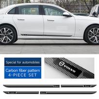 Automobilio Nerūdijančio Plieno Šoninių Durų Kėbulo Apsauginės Juostelės Dekoratyvinės Apdailos Elementai VOLVO XC90 S60 S90 XC60 V90 Automobilio Aksesuarams