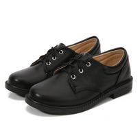 Juodi odiniai Oxford tipo batai vaikams - Minkštas padas, natūrali oda, idealiai tinka mokyklai ar oficialioms progoms Size 35 (22.8cm) black