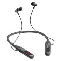 BT-8 belaidės ausinės HiFi pažangios triukšmo mažinimo LED skaitmeninis ekranas su Bluetooth suderinamas 5.3 kaklo apyrankės stereofoninis juoda