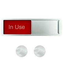 Avaiable or In Use Door Sign Vacant Occupied Sign for Home Office Hotels Hospital Restroom Magnetic Slider Door Sign 1