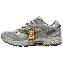 Saucony Lays X Cohesion 2K Prm Retro Mados Bėgimo Bateliai Unisex sportbačiai Pilki Žali S79019-16 38.5