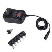 Universal Power Adapter with 6DC Plugs, Adjustable Voltage from 3V to 12V Compact and Portable Design
