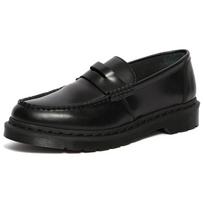 Dr. Martens Penton Odiniai Apvalaus Piršto Platforminiai Mokasinai Unisex Mokasinai Juodi 25015001 39
