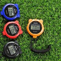 Atsparus vandeniui Bėgimo Sportinis Chronometras Laikmatis Chronometras Elektroninis Laikmatis Skaitmeninis Ekranas Atminimo Chronometras oranžinė