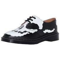 Aukščiausiasis x Dr.. Martens 1461 3 akių bateliai „Skull“ – juodi ir balti unisex sportbačiai 42936001 42 white