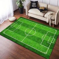 Futbolo aikštės polipropileninis kilimėlis, 80 cm x 120 cm (31 x 47 colių)