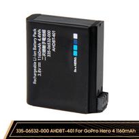 Rechargeable Lithium Battery For GoPro Hero 4 3354-06532-000 AHDBT-401 Action Camera Battery 1160mAh
