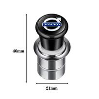 Car Alloy Cigarette Lighter Plug Cap Dustproof Protection Cover For Volvo Rdesign Polestar AWD V50 S60 XC60 S40 XC40 XC90 V60 S8 cigarette lighter