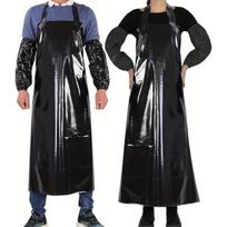 PVC virtuvinė prijuostė,  Juoda