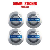 4 vnt. 56/60 mm automobilio ratlankio centrinio dangtelio lipdukas Priedai Volvo Rdesign XC60 XC90 V40 V50 V60 T6 AWD Xc70 S60 S80 S90 V70 V90