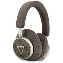 GUESS Over-ear headphones 4G Triangle Logo Bluetooth ENC brown