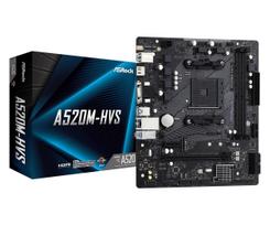 ASROCK Motherboard A520M-HVS AM4 2DDR4 HDMI/VGA M.2 mATX