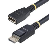 StarTech.com 10ft (3m) DisplayPort 1.4 Extension Cable, DP 1.4 Port Saver Cable, 8K 60Hz, DP Male to Female Extension Adapter Cord, DisplayPort Extension Cable, TPE Jacket, Male/Female