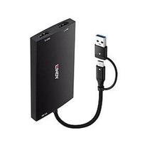 Lindy I/O CONVERTER USB-C/A TO HDMI/43430
