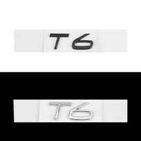 3D Metalinis Automobilio Galinės Bagažinės Ženkliukas Lipdukas Raidės Dekoras Lipdukas Emblema Logotipas Volvo Rdesign Polestar AWD V50 S60 XC60 S40 XC40 Silver