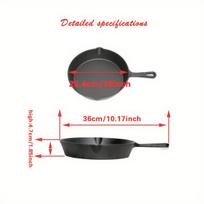 Ketaus keptuvė omletams, 20 cm mažos keptuvės kepimo skarda