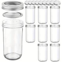 Konservavimo stiklainiai su dangteliais, 25 uncijos / 750 ML