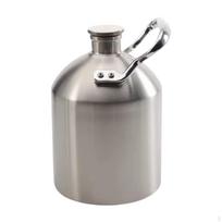 304 nerūdijančio plieno alaus talpykla (growler) statinė naminio alaus gamybos reikmenys Išlaiko šviežumą su rankena, 2L