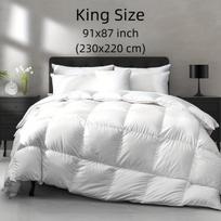 Žąsų pūkų antklodė šilta, 230cm*220cm